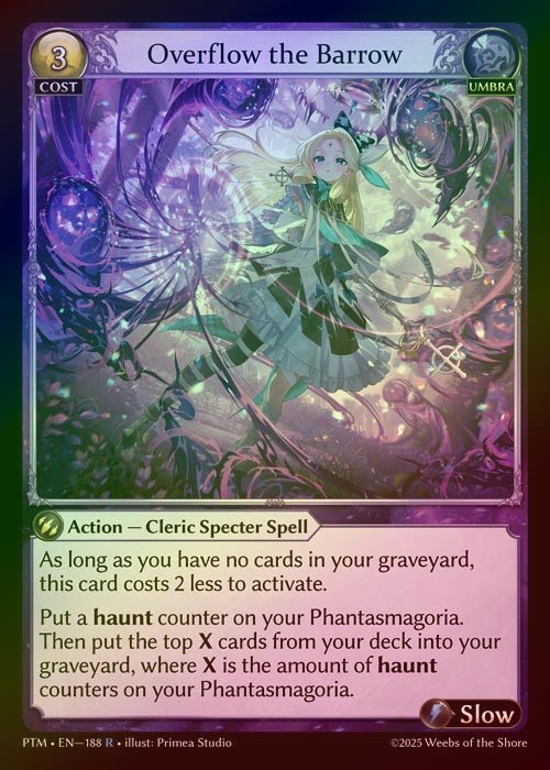 【FOIL】[Umbra] Overflow the Barrow [PTM188-R]