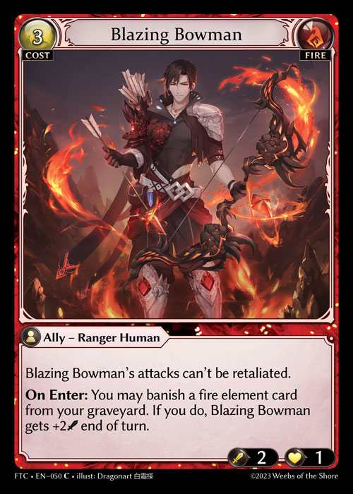 [Fire] Blazing Bowman [FTC050-C]