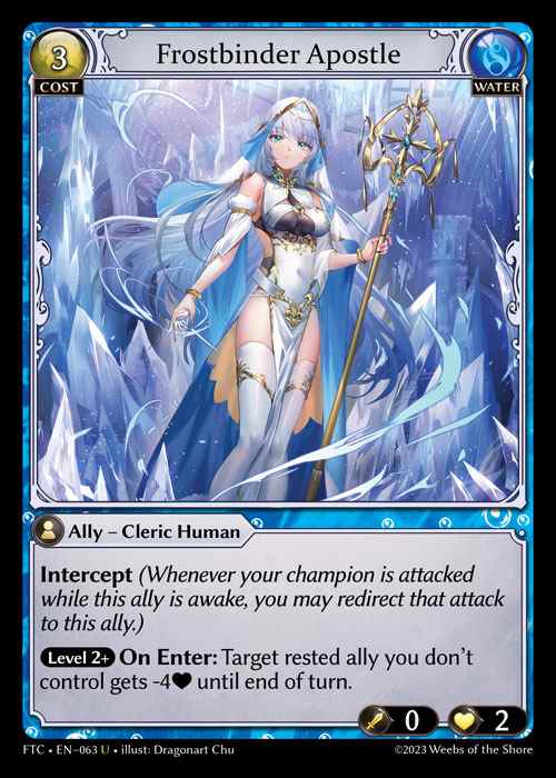 [Water] Frostbinder Apostle [FTC063-U]