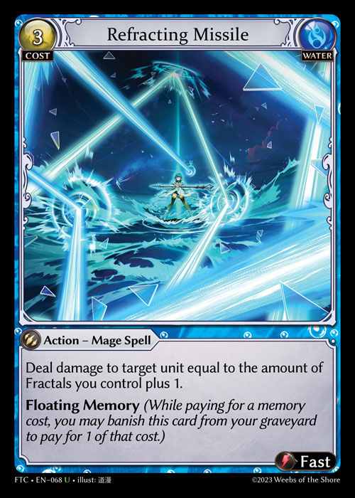 [Water] Refracting Missile [FTC068-U]