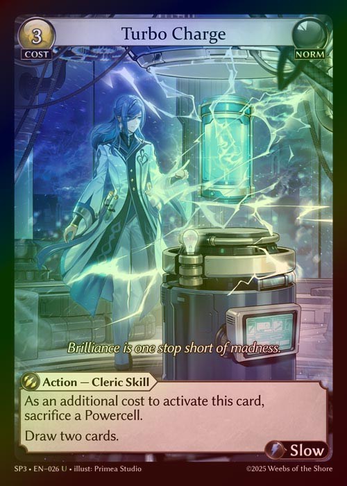 【FOIL】[Norm] Turbo Charge [SP3_026-U]