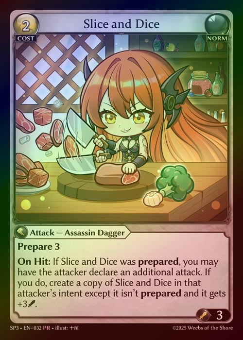 【FOIL】[Norm] Slice and Dice [SP3_032-PR]