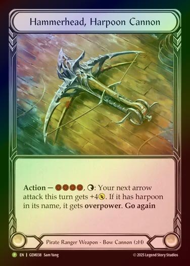 【CF】[Pirate Ranger] Hammerhead, Harpoon Cannon [GEM038-P]