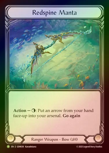 【CF】[Ranger] Redspine Manta [GEM039-P]