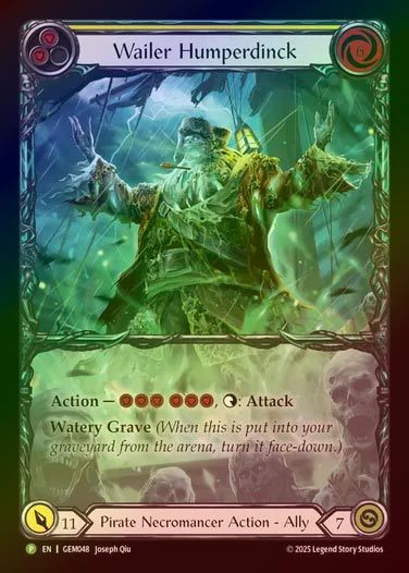 【RF】[Pirate Necromancer] Wailer Humperdinck (Extended Art) [GEM048-P]