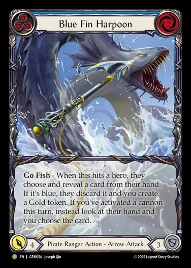 [Pirate Ranger] Blue Fin Harpoon (blue) [GEM054-P]