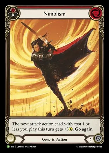 [Generic] Nimblism (Extended Art) (red) [GEM065-P]