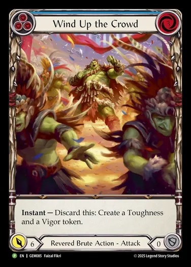 [Revered Brute] Wind Up the Crowd [GEM085-P]