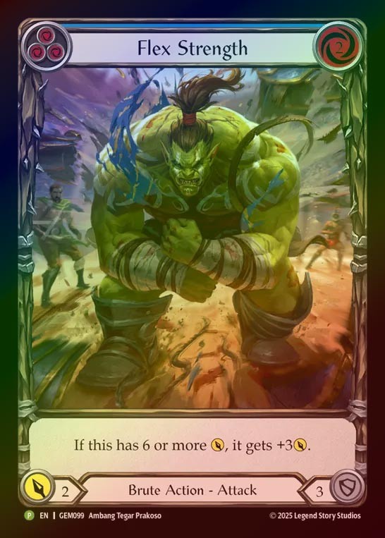 【RF】[Brute] Flex Strength(blue)  [GEM099-P]