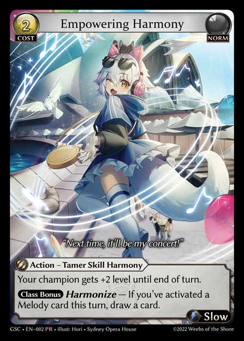 [Norm] Empowering Harmony [GSC-002-PR]