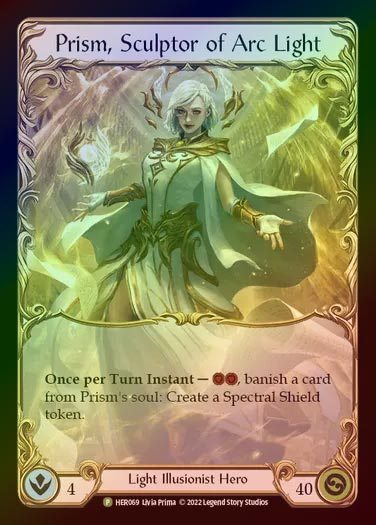【CF】[Light Illusionist] Prism, Sculptor of Arc Light (Extended Art) [HER069-P]