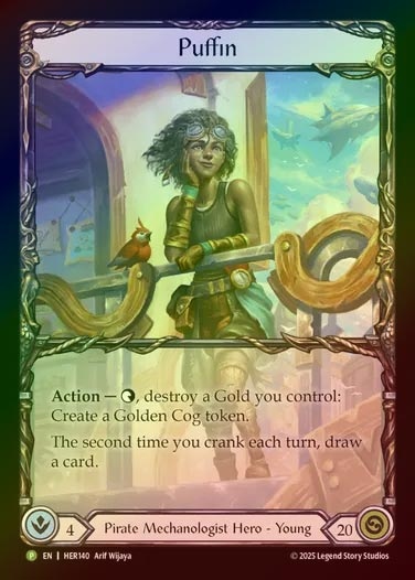 【RF】[Pirate Mechanologist] Puffin (Extended Art) [HER140-P]