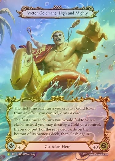 【RF】[Guardian] Victor Goldmane, High and Mighty (Extended Art) [HER145-P]