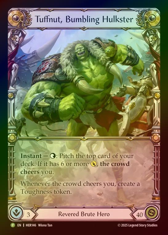 【RF】[Revered Brute] Tuffnut, Bumbling Hulkster (Extended Art) [HER146-P]