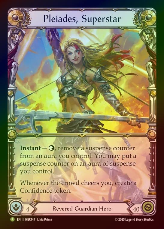 【RF】[Revered Guardian] Pleiades, Superstar (Extended Art) [HER147-P]