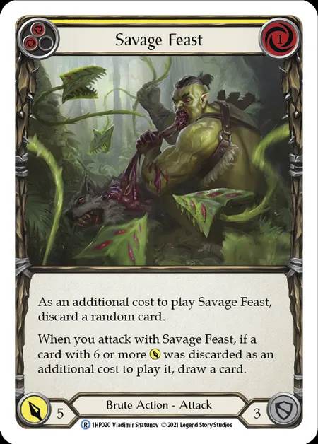 [Brute] Savage Feast [1HP020-R] (yellow)