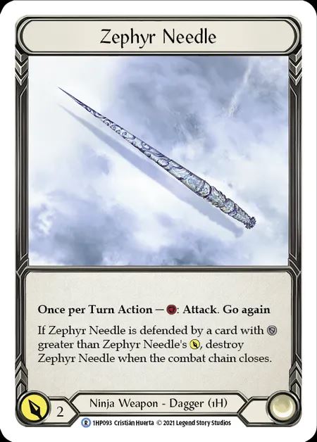[Ninja] Zephyr Needle [1HP093-R]