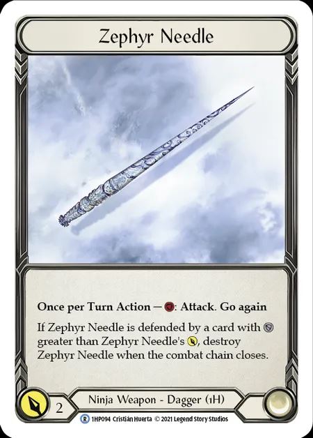 [Ninja] Zephyr Needle [1HP094-R]