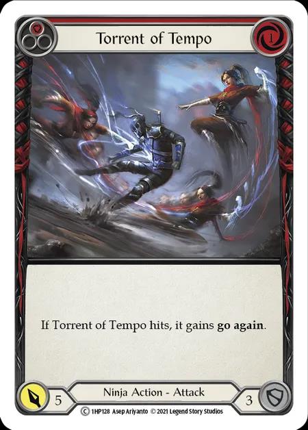 [Ninja] Torrent of Tempo [1HP128-C] (red)