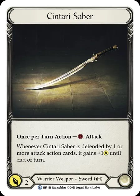 [Warrior] Cintari Saber [1HP141-R]