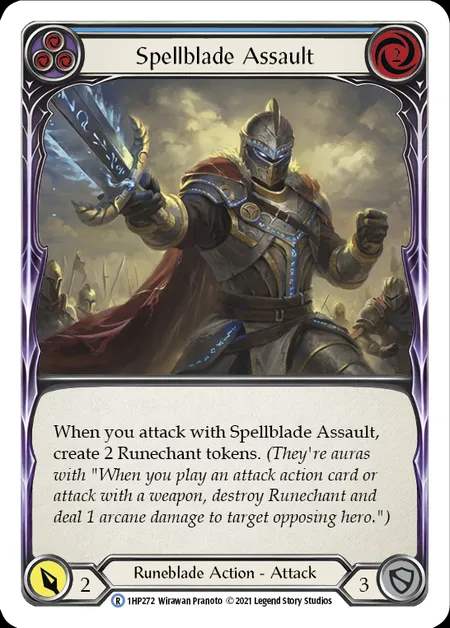 [Runeblade] Spellblade Assault [1HP272-R] (blue)