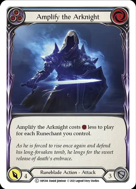 [Runeblade] Amplify the Arknight [1HP284-C] (blue)