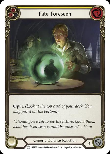[Generic] Fate Foreseen [1HP406-C] (yellow)