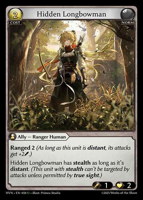 [Norm] Hidden Longbowman [HVN-050-U]