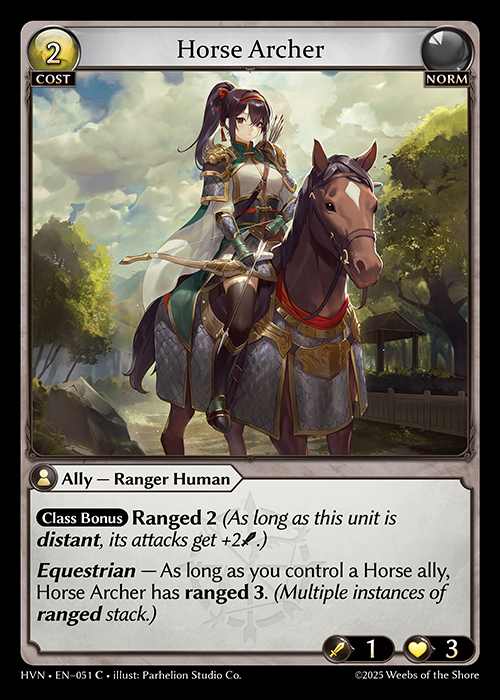 [Norm] Horse Archer [HVN-051-C]