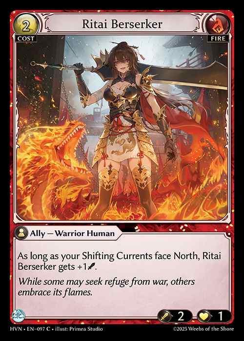 [Fire] Ritai Berserker [HVN-097-C]