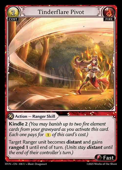 [Fire] Tinderflare Pivot [HVN-108-U]