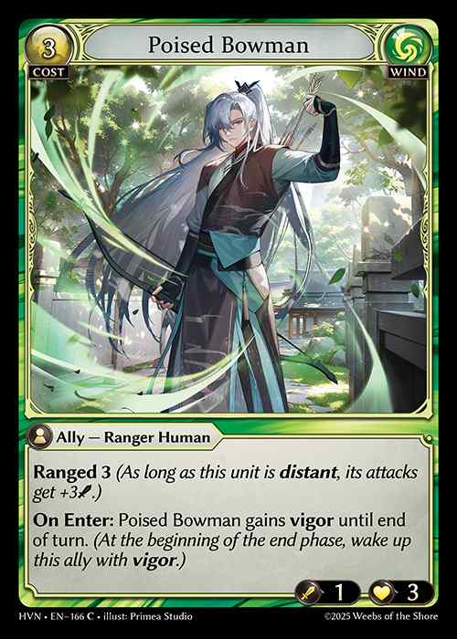 [Wind] Poised Bowman [HVN-166-C]