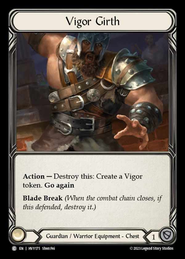 [Guardian Warrior] Vigor Girth [HVY175-C]