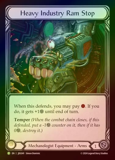 【CF】[Mechanologist] Heavy Industry Ram Stop [JDG041-P]