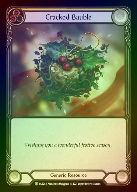 【CF】[Generic] Cracked Bauble [LGS083] (Promo) Cold Foil