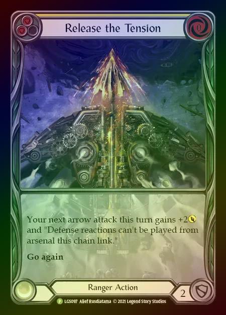 【RF】[Ranger] Release the Tension (yellow) [LGS097] (Promo) Rainbow Foil