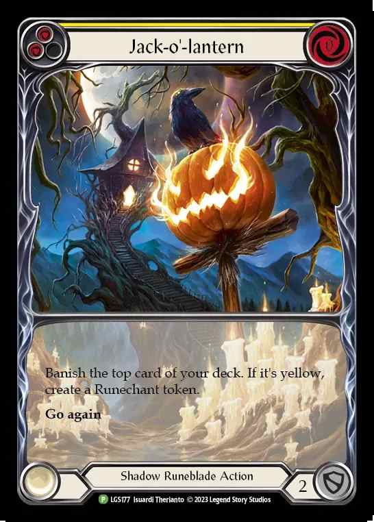 [Shadow Runeblade] Jack-o'-lantern (yellow) [LGS177-P]