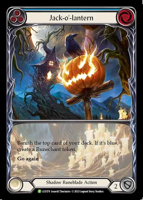 [Shadow Runeblade] Jack-o'-lantern (blue) [LGS178-P]