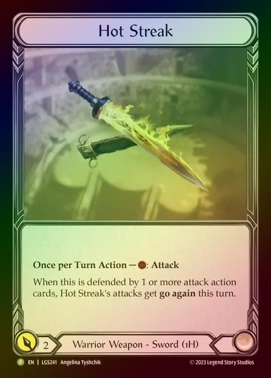 【RF】[Warrior] Hot Streak [LGS241-P]