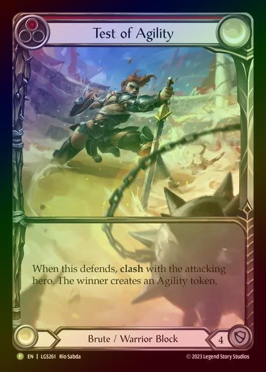 【RF】[Brute Warrior] Test of Agility (Extended Art) [LGS261-P]