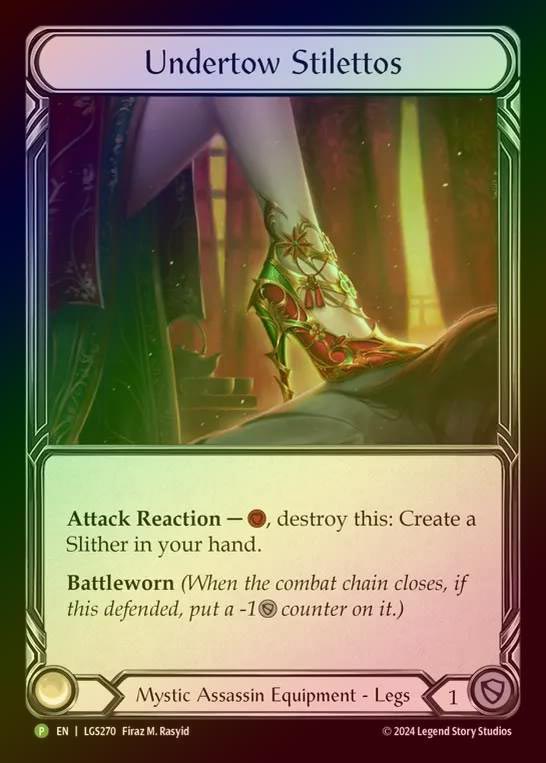 【RF】[Mystic Assassin] Undertow Stilettos [LGS270-P]