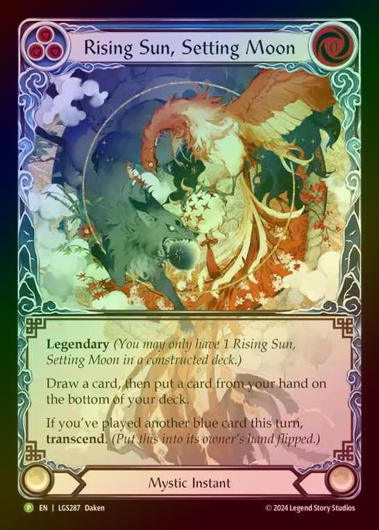 【RF】[Mystic] Rising Sun, Setting Moon // Inner Chi (Extended Art) [LGS287-P]