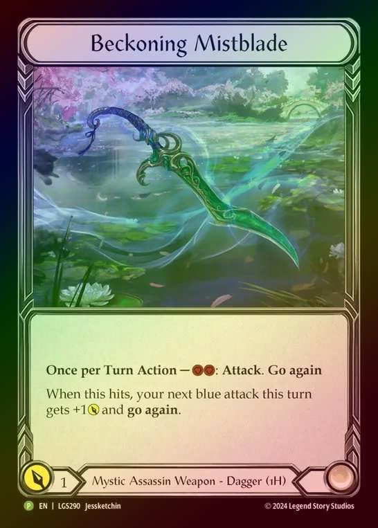 【RF】[Mystic Assassin] Beckoning Mistblade [LGS290-P]