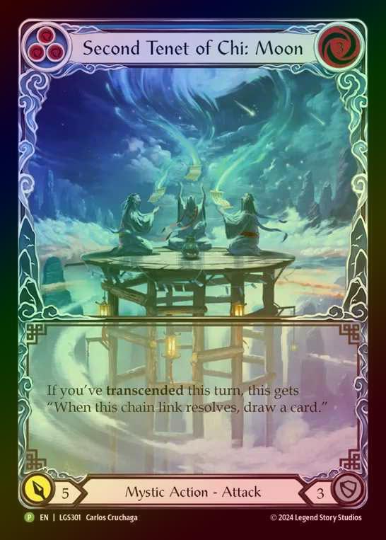 【RF】[Mystic] Second Tenet of Chi: Moon (Extended Art) [LGS301-P]