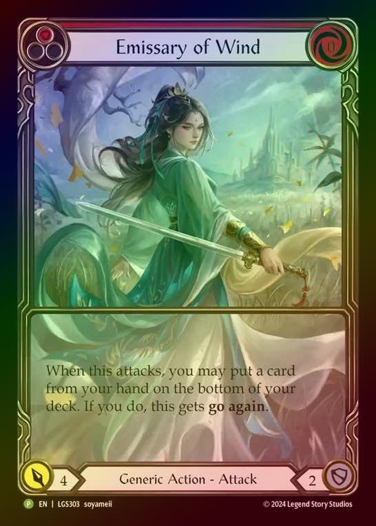 【RF】[Generic] Emissary of Wind (Extended Art) [LGS303-P]