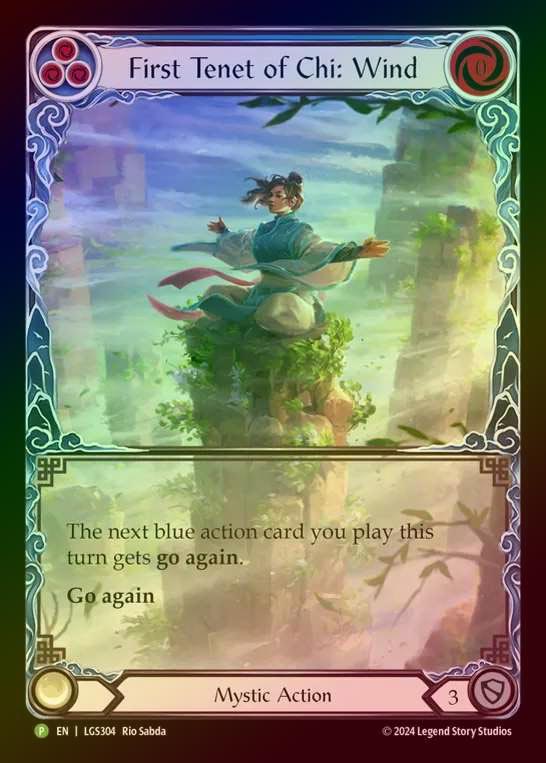 【RF】[Mystic] First Tenet of Chi: Wind (Extended Art) [LGS304-P]