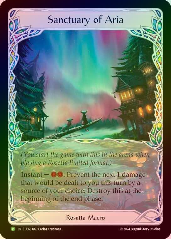 【CF】[Rosetta Macro] Sanctuary of Aria (Extended Art) [LGS309-P]