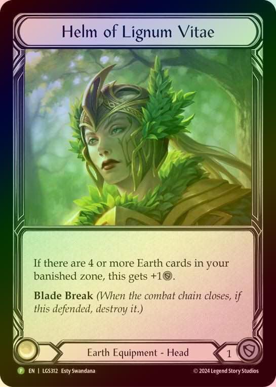 【RF】[Earth] Helm of Lignum Vitae [LGS312-P]