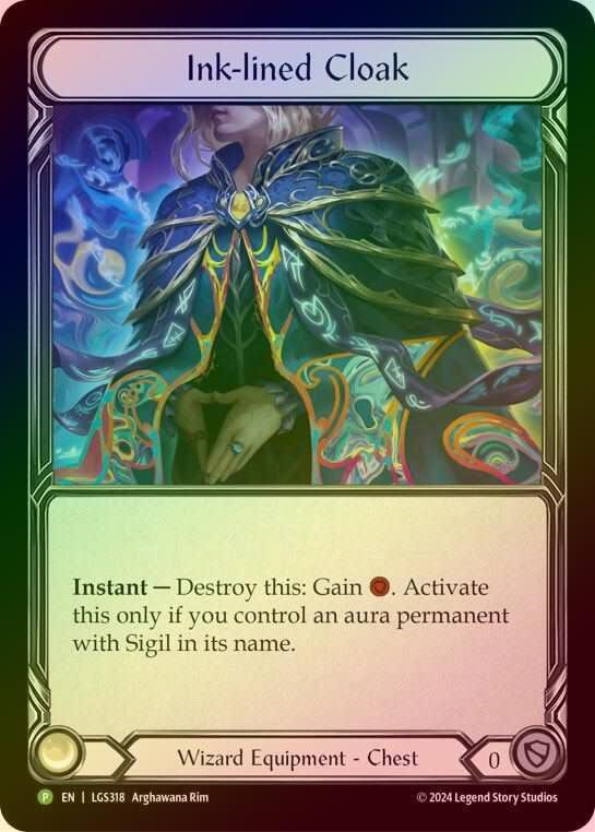 【RF】[Wizard] Ink-lined Cloak [LGS319-P]