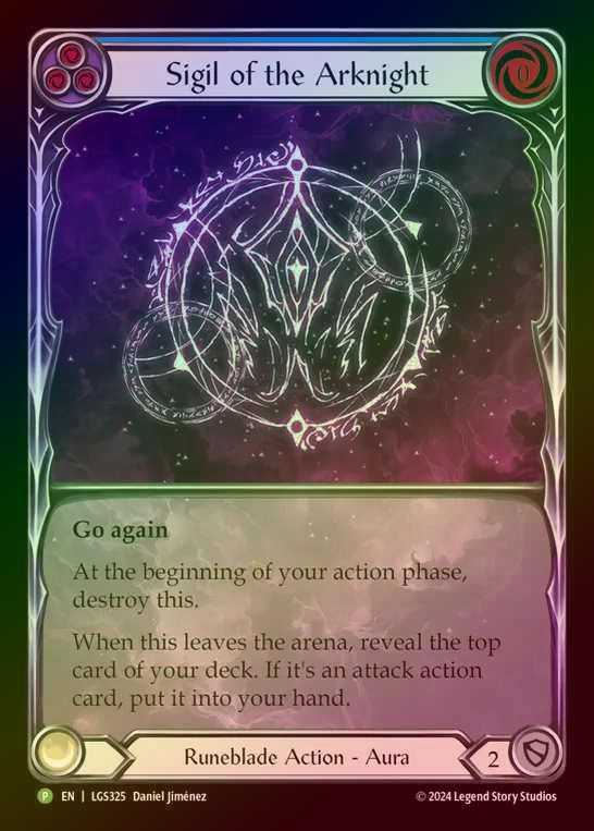 【RF】[Runeblade] Sigil of the Arknight (Extended Art) [LGS325-P]